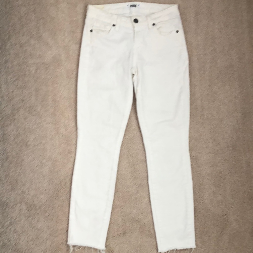 Paige Mid Rise Verdugo Skinny Ankle Jean